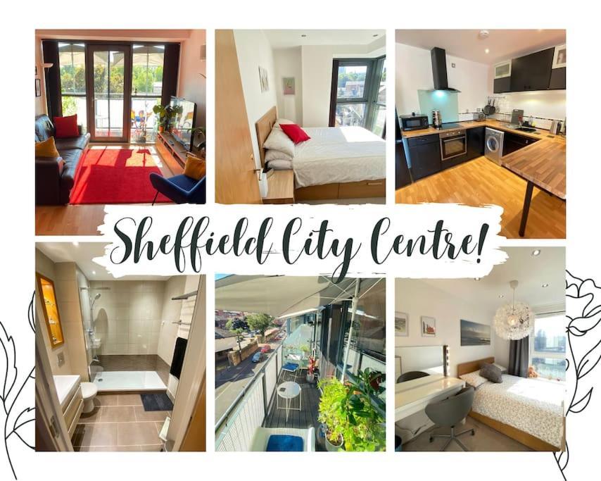 Sheffield City Centre Apartment & Balcony Dış mekan fotoğraf